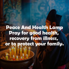 Peace and Health Lamp